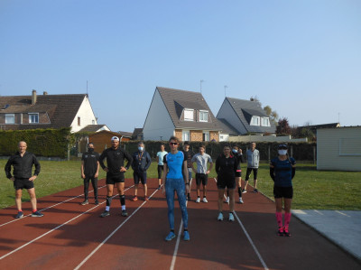 Séance de vitesse spécifique pour nos triathlètes